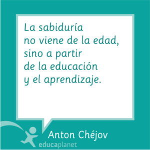 Cita educación Anton Chéjov