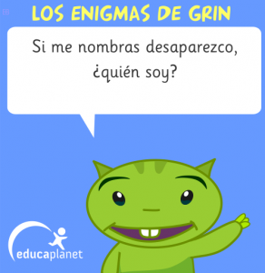 grin enigma adivinanza infantil