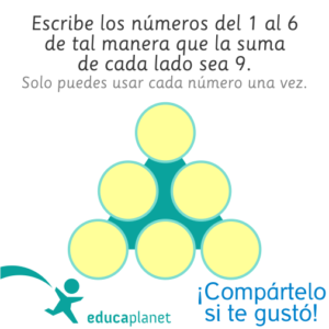 Acertijo matemáticas números