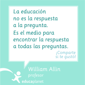 William Allin citas quotes educación