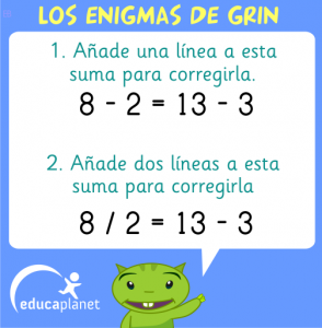 Acertijo Matematico Pasatiempos Enigmas Con Operaciones Educaplanet Apps