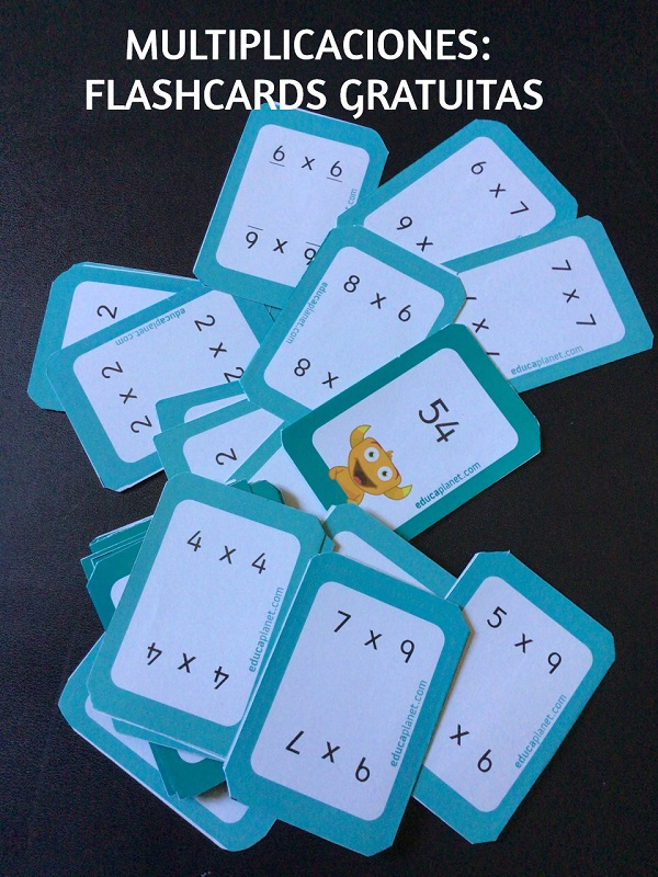 Flashcards multiplicar