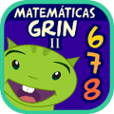 Matemáticas con Grin 678 juegos app