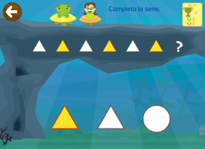 Ejercicios de series lógicas Primaria e Infantil