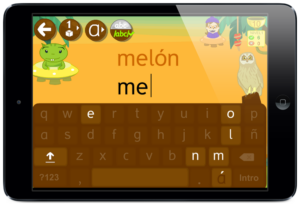 Juego del Búho para copiar palabras