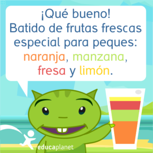 Receta Batido de frutas