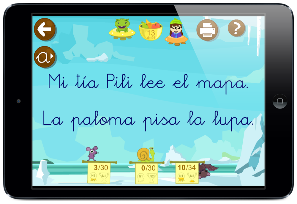 Menu presentación frases