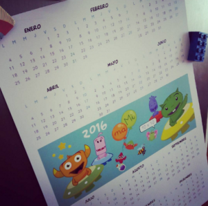 Calendario 2016 imprimir gratis