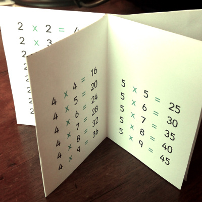 Repasa las tablas de multiplicar