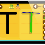 App para aprender a escribir letras del abecedario