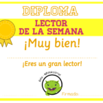 Diplomas de animación lectora