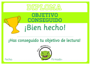 Diploma aprender a leer -motivar la lectura 