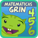 Matemáticas con Grin 456 app juegos