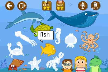 animals english app