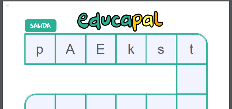 JUEGO OCA DE LAS LETRAS - RECURSOS EDUCATIVOS LEER EDUCAPLANET APPS