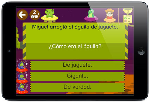 Juego de preguntas para después de la lectura Juegos online gratis para  niños en primero de primaria por Coni Cid