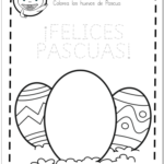 ficha huevos pascua colorea educaplanet