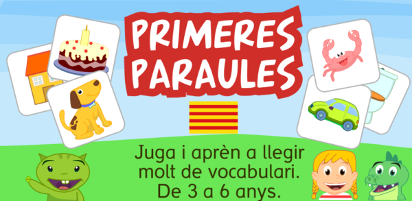 Primeres paraules català aplicació lectoecriptura