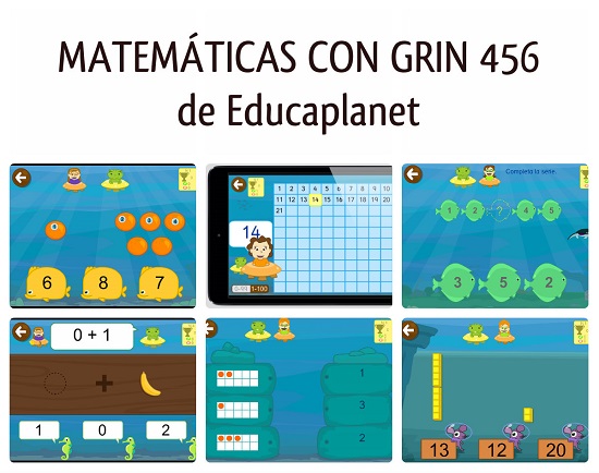 collage ejercicios repaso matematicas 5 años