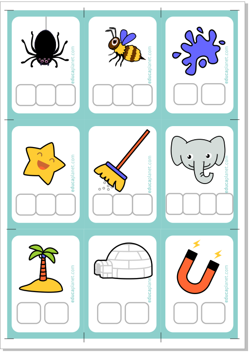 FICHAS LECTURA VOCALES INFANTIL IMPRIMIR GRATIS EDUCAPLANET APPS
