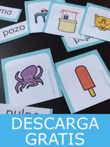 Ficha palabras puzle gratis aprender a leer niños primaria