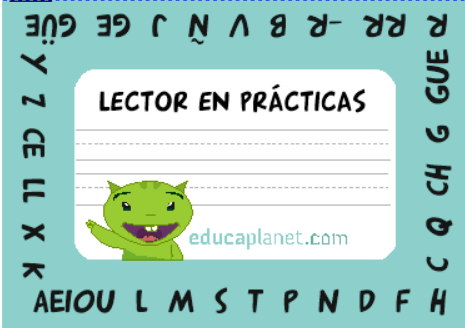 Carnet lector en prácticas de LEO CON GRIN