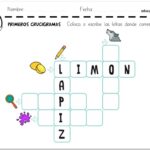 MIS PRIMEROS CRUCIGRAMAS INFANTIL GRATIS