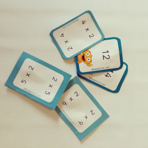 Tablas de multiplicar recursos flashcards APPS