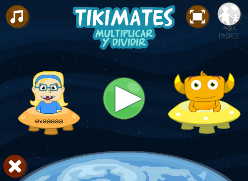 Tikimates - Inicio a las tablas de multiplicar y dividir Tikimates - Inicio a las tablas de multiplicar